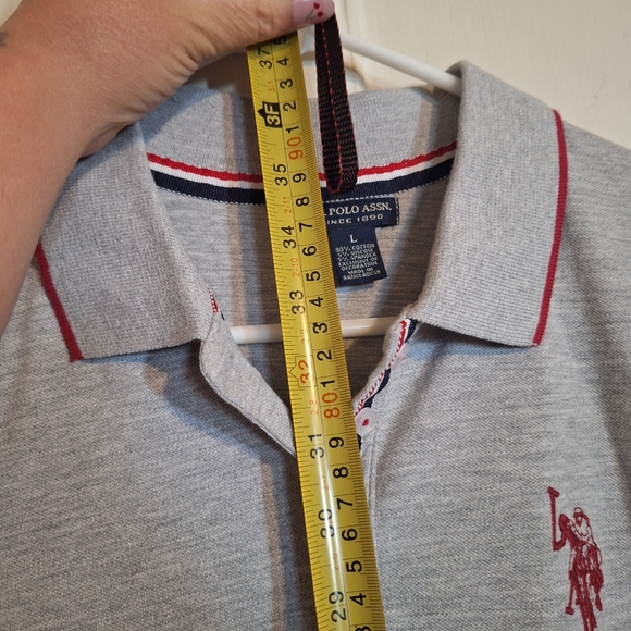 US Polo Association Womens Sport Golf Dress Gray With Logo Size Large EUC - Picture 12 of 14